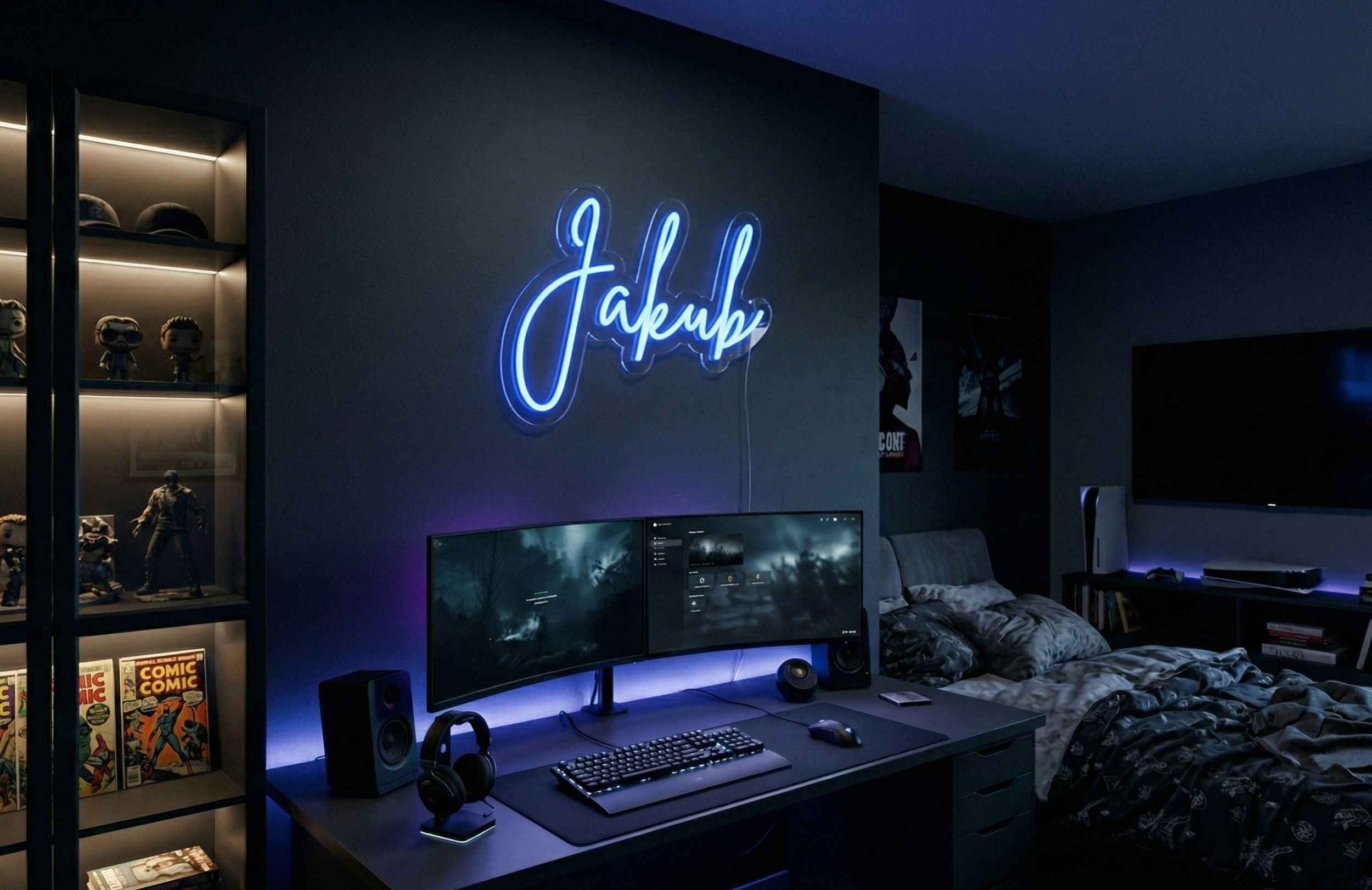 Neon LED Imię dziecka