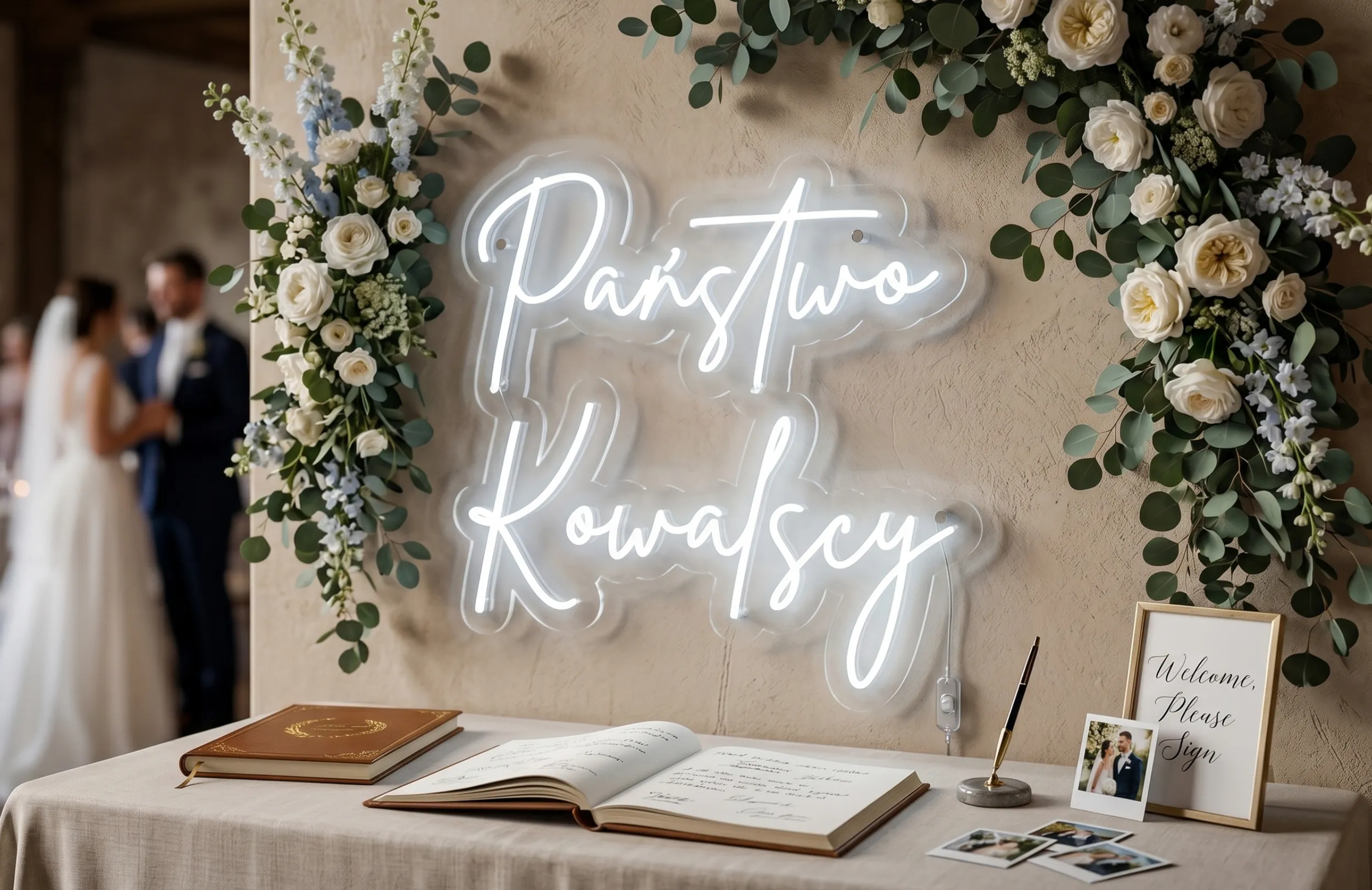 Neon LED Dowolny napis