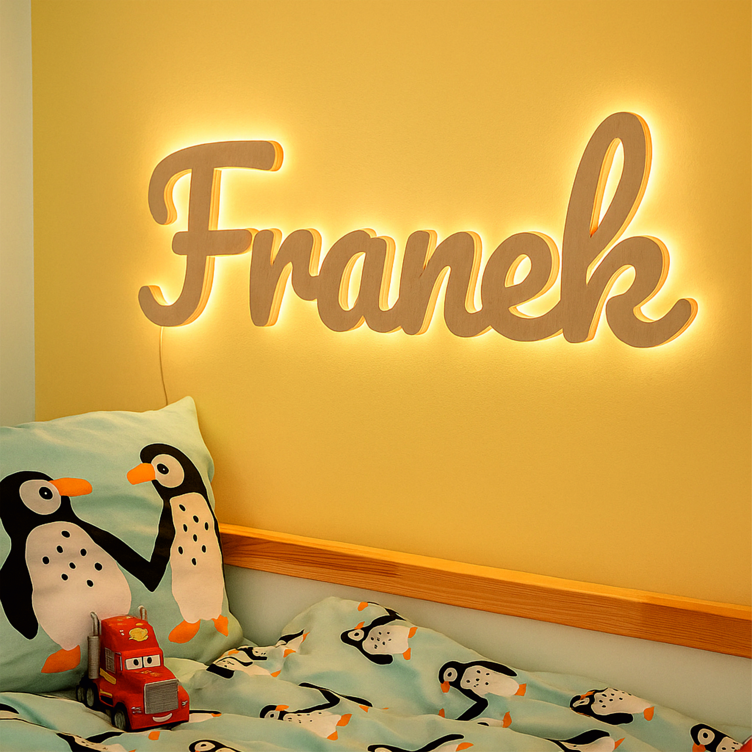 Podświetlane imię dziecka LED - obrazek 6