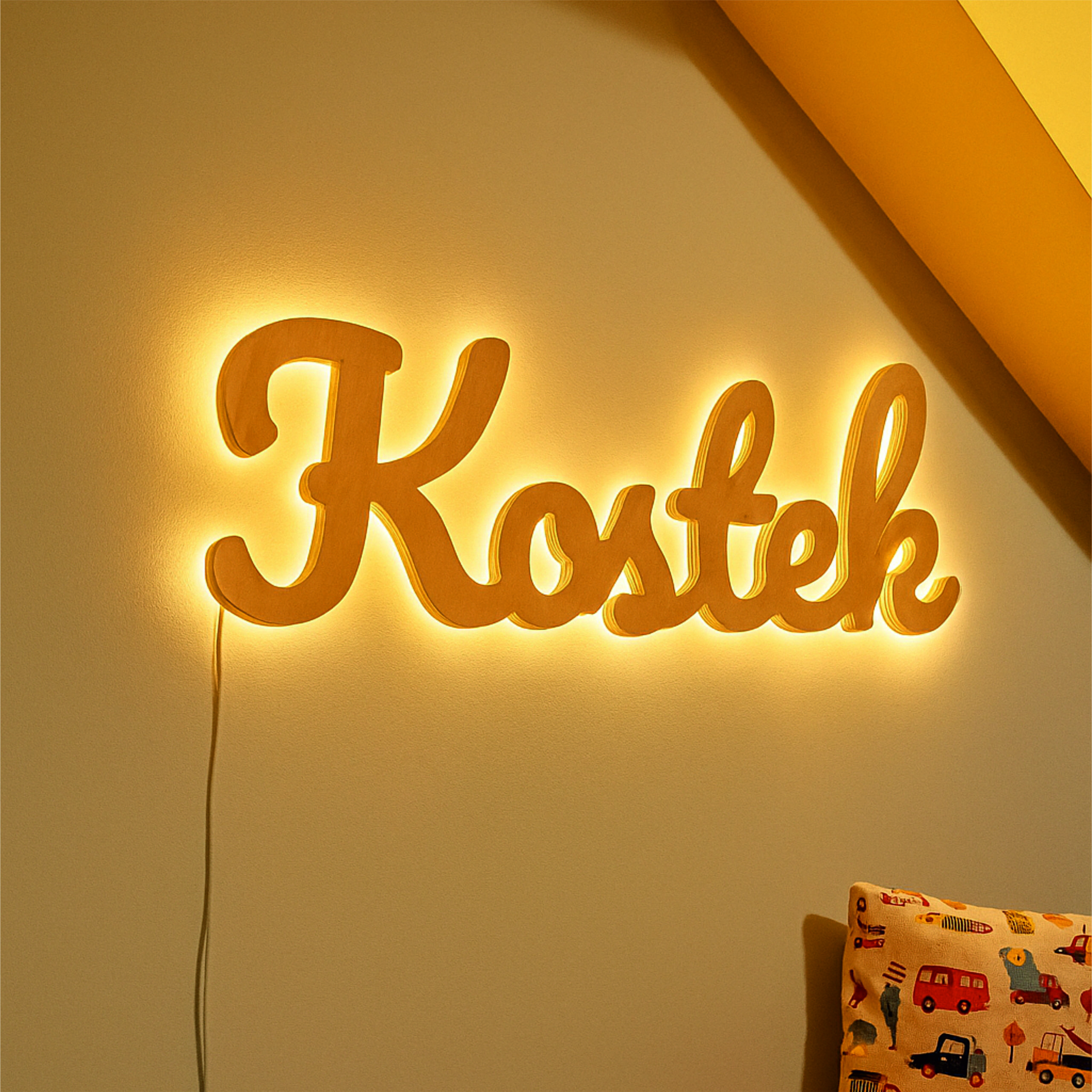 Podświetlane imię dziecka LED - obrazek 4