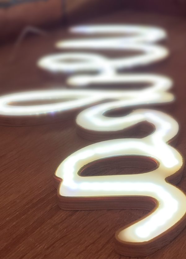 Podświetlane imię dziecka LED - obrazek 3