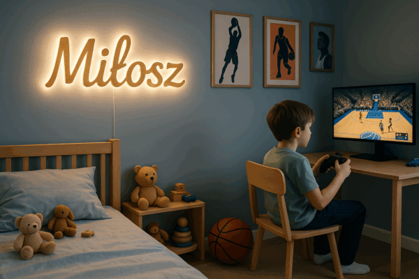 Podświetlane imię dziecka LED - obrazek 8
