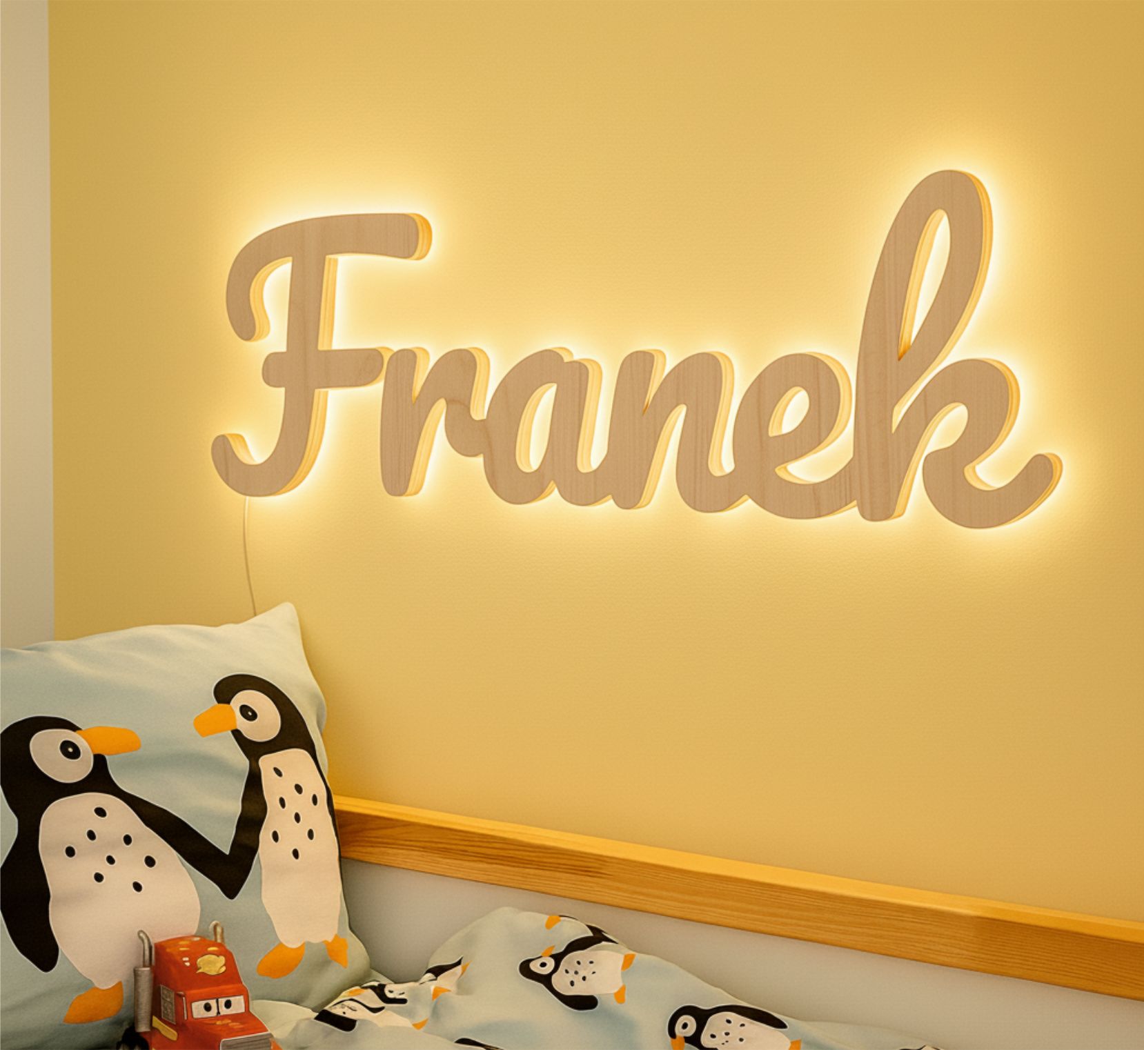 Podświetlane imię dziecka LED - obrazek 4