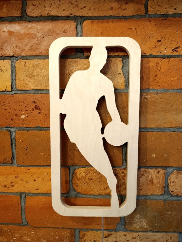Podświetlane Logo NBA na ścianę - obrazek 2