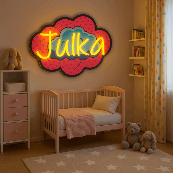 Neon imię dziecka - obrazek 4