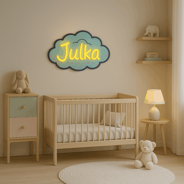 Neon imię dziecka - obrazek 3