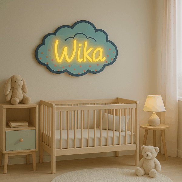 Neon imię dziecka - obrazek 2