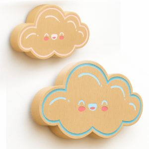 Chmurka - drewniana ozdoba